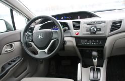 Хонда Сивик 9: передняя панель