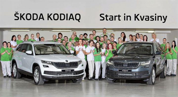 В Чехии начали сборку нового Skoda Kodiaq