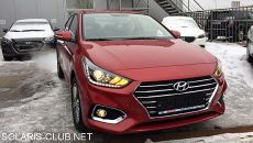 Продажи Hyundai снизились и в сети показали новый Solaris