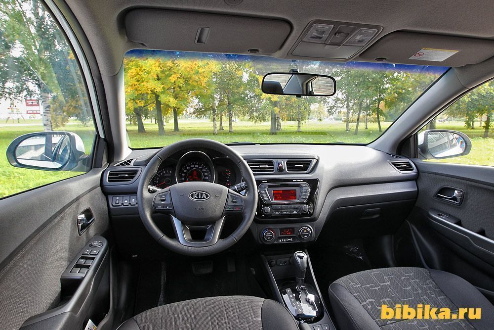фото интерьера - KIA Rio 5-door (3G), 1,4 л, 2014 года фотография DRIVE2