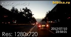 AdvoCam HD-2 - ночная съемка, высокое качество