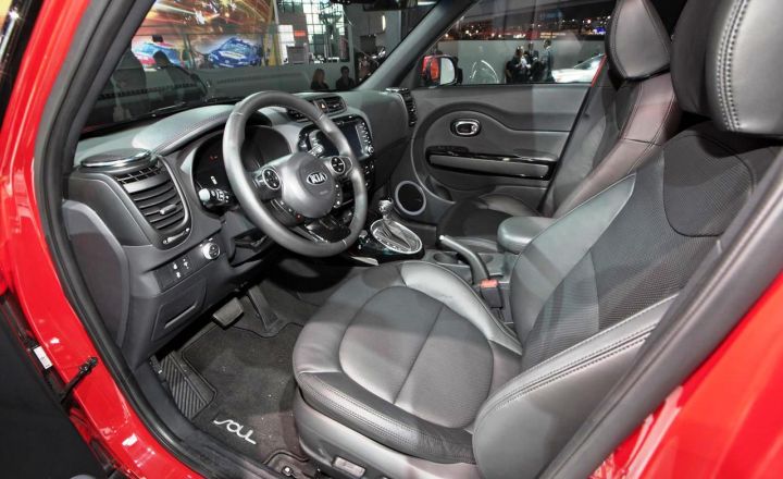 Новый Kia Soul - интерьер