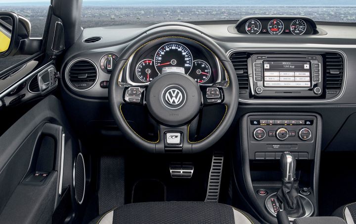 vw beetle interior