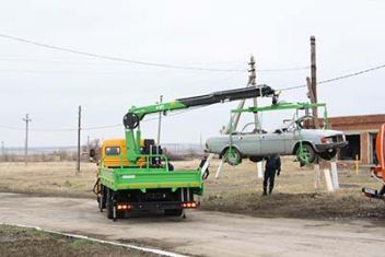 Грузовой эвакуатор &laquo;Чайка-Сервис&raquo; на службе МЧС и спасательных служб России!