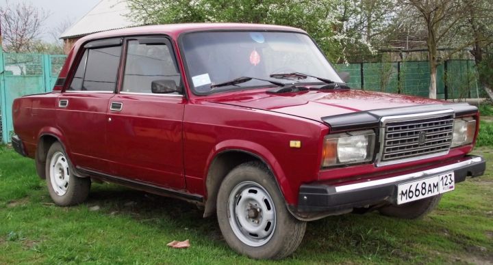 российская классика ВАЗ-2107 &laquo;упала&raquo; на 9,6%