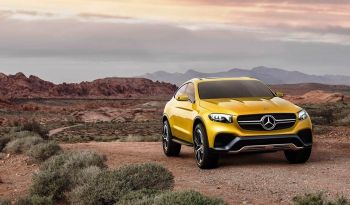 Официально представили Mercedes-Benz GLC Coupe concept