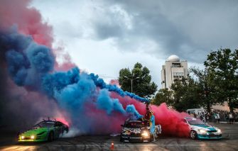 Завершение шоу команды Раунд-Х &laquo;Спасибо за Победу!&raquo;