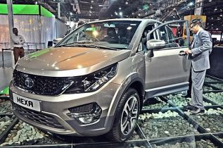 Индийская Tata представила серийный кроссовер Hexa