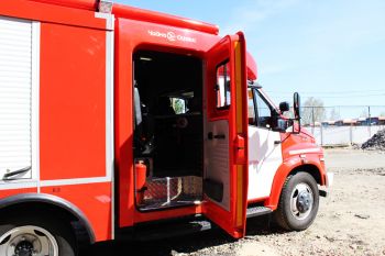 Первая пожарная автоцистерна на базе ГАЗон NEXT