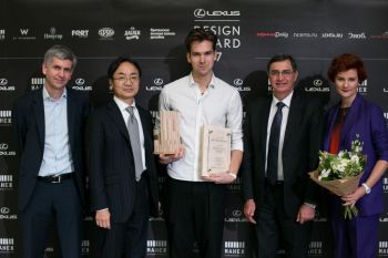 Объявлены победители конкурса Lexus Design Award Russia Тор Choice