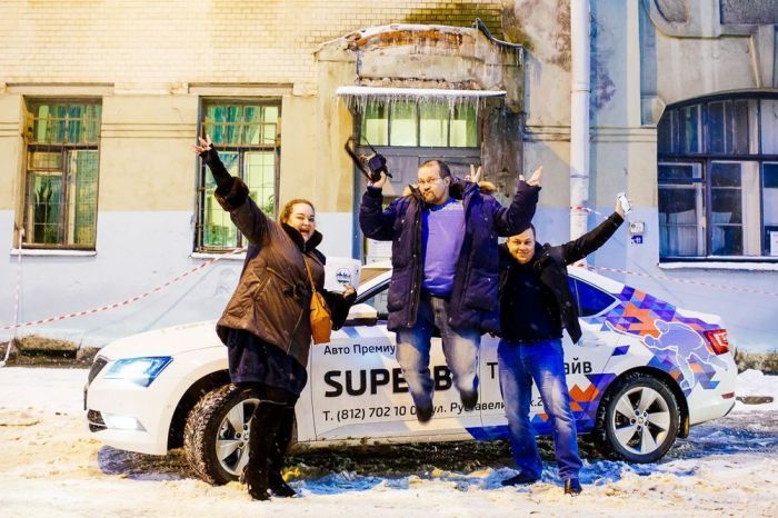 SKODA Superb и Ленинград в главной роли