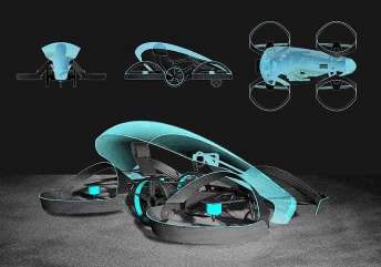 Олимпийский огонь в 2020 году зажжет летающий автомобиль от инженеров Toyota